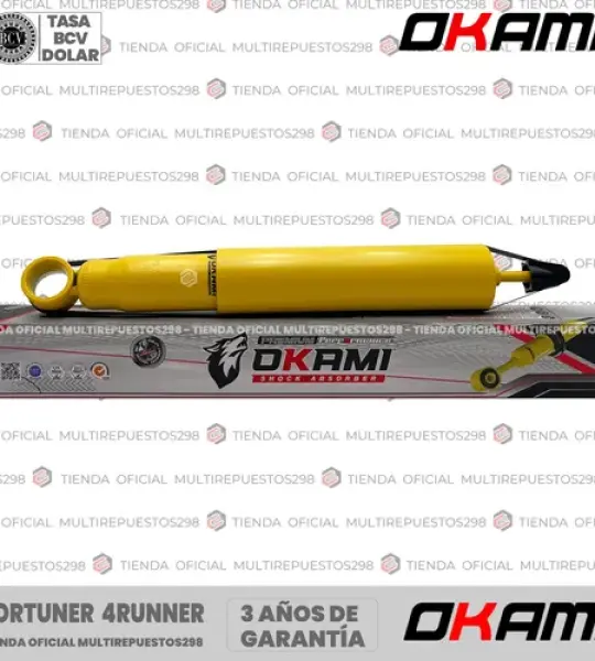 AMORT P OKAMI 349017-R FORTUNER 4RUNNER TRA AMB REFORZADO