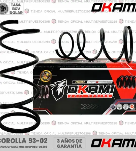 ESPIRALES OKAMI 48131-1N160 COROLLA 93-02 A/T DEL (PAR)