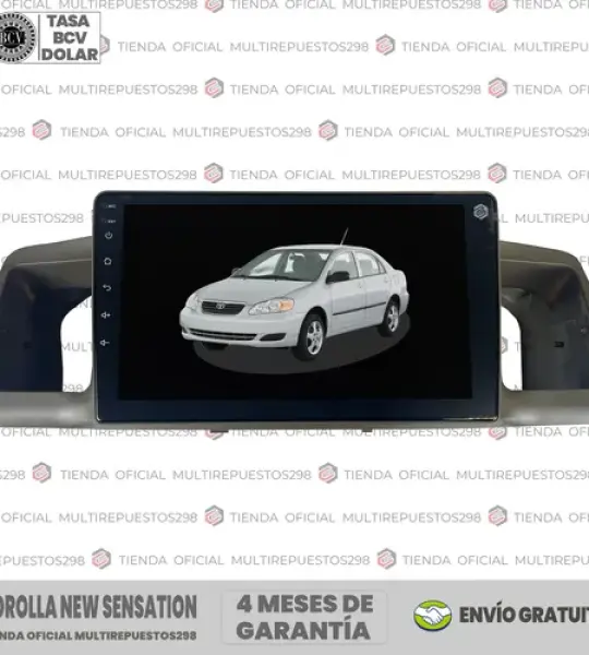 PANTALLA ADAPTADOR COROLLA NEW SENSATION 9" (B)