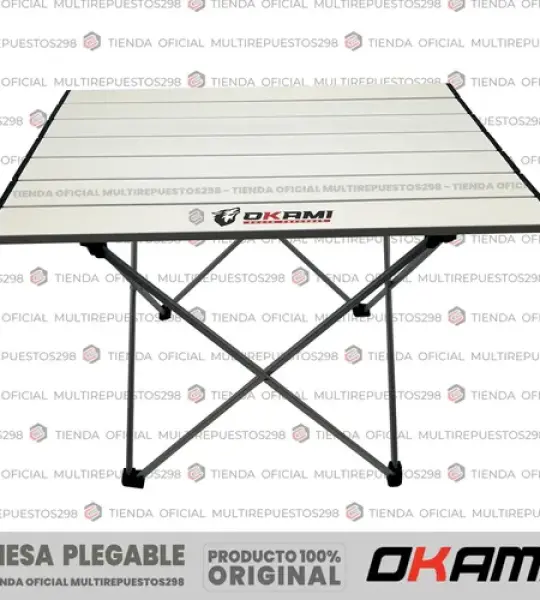 MESA PLEGABLE OKAMI TABLE001 ALUMINIO