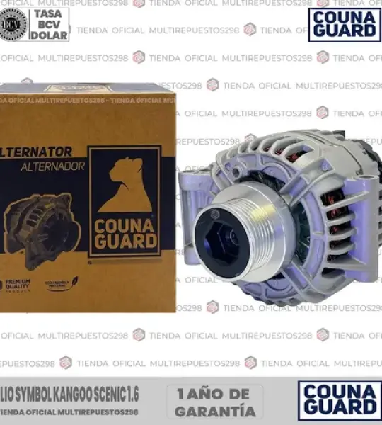 ALTERNADOR COUNA GUARD 7700434900 CLIO SYMBOL KANGOO SCENIC 1.6